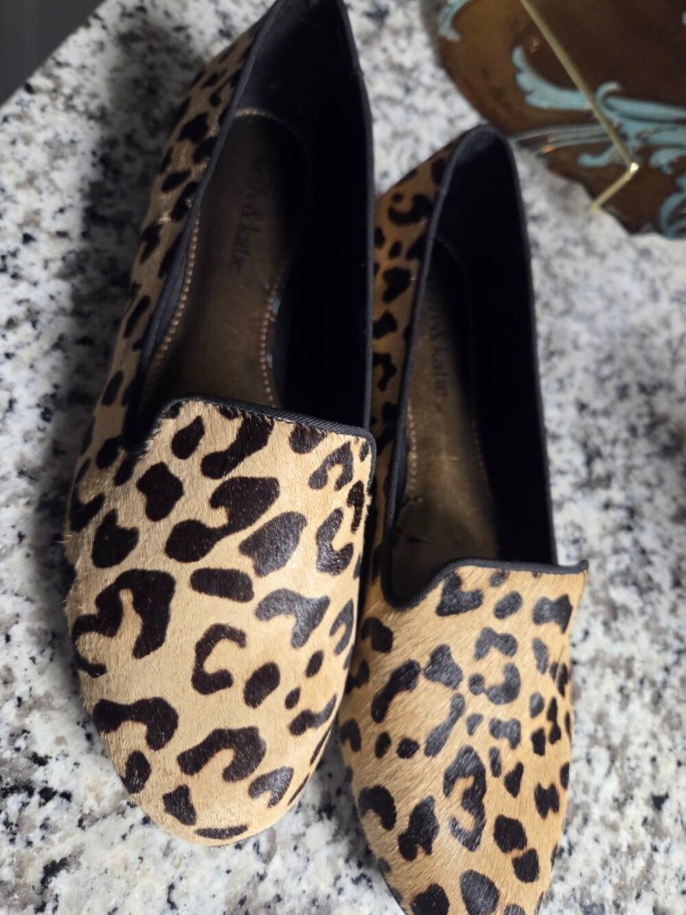 Leopard hair Slip‑On Flats • Kelly & Katie • Size 8.5
